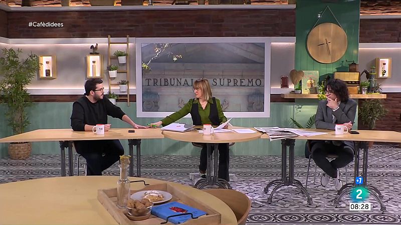 Caf� d'idees - Esfondrament a Badalona, absentisme laboral i el retorn de 'Mar i Cel'