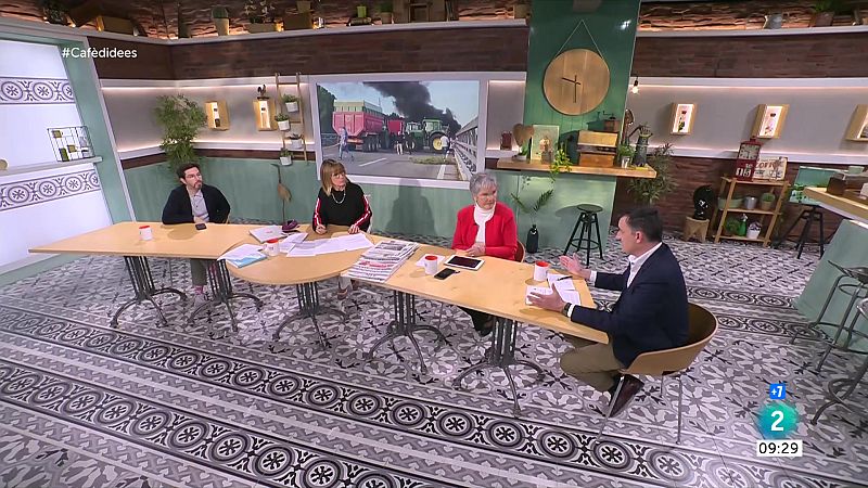 Caf� d'idees - Carles Campuzano, Maite Pagazaurtund�a i Araceli Segarra