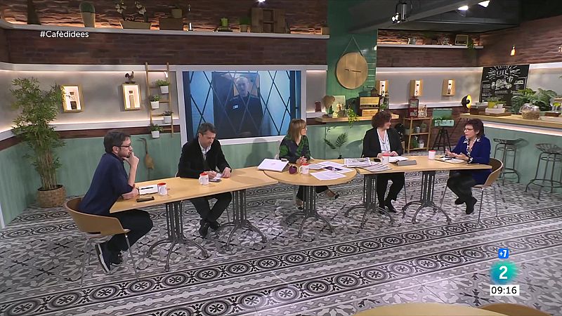 Caf� d'idees - Les eleccions a Gal�cia, la mort de Navalni i �scar Camps