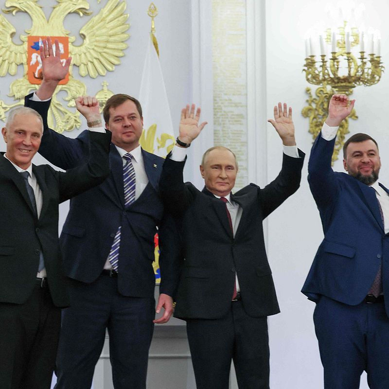 Cinco Continentes - Putin anuncia la anexión de cuatro regiones de Ucrania - Escuchar ahora