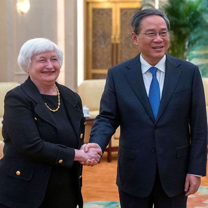 Cinco continentes - Yellen se reúne con el primer ministro chino - Escuchar ahora