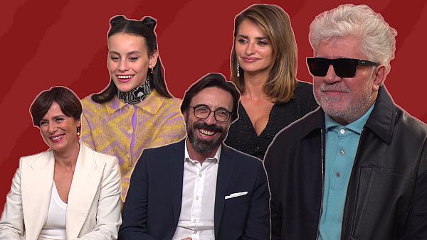 Somos cine - Entrevista a Pedro Almod�var y el elenco de 'Madres Paralelas'