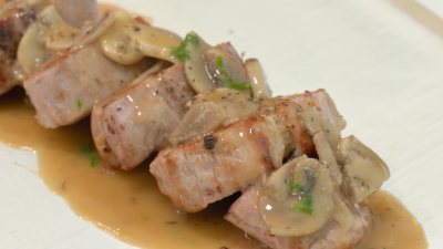 Ahora o Nunca   Receta de solomillo con salsa de champi�ones