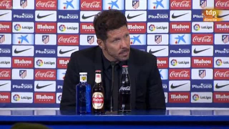 Simeone   El Madrid fue mejor, sobre todo en el primer tiempo - Estudio Estadio | Ver