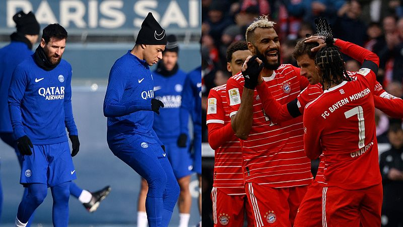 Vuelve la Champions con un duelo destacado  PSG-Bayern | Ver