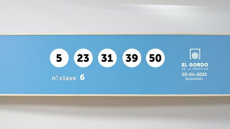 Sorteo de la Lotería Gordo de la Primitiva del 02/04/2023 - Ver ahora