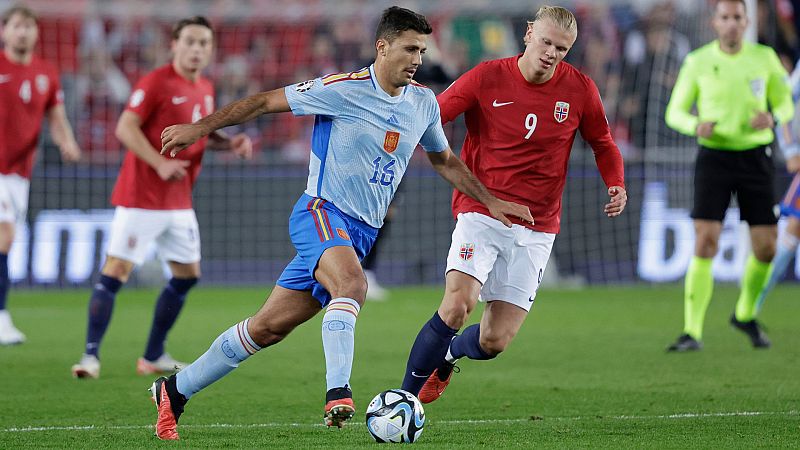 Resumen del España - Noruega clasificatorio para la Eurocopa 2024. Ver en RTVE Play