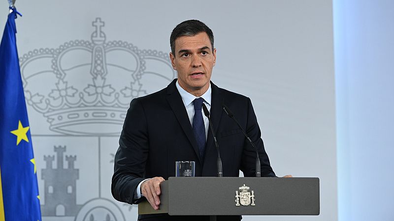 Sánchez llama a "evitar una escalada" y "atender la crisis humanitaria" en la Franja de Gaza